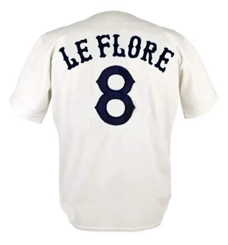 RON LEFLORE Chicago White Sox 1981 Home Majestic Throwback Baseball Jersey 