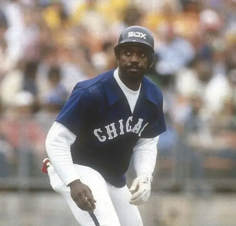 RON LEFLORE Chicago White Sox 1981 Home Majestic Throwback Baseball Jersey 