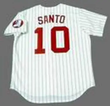 RON SANTO Chicago White Sox 1974 Majestic Throwback Baseball Jersey 