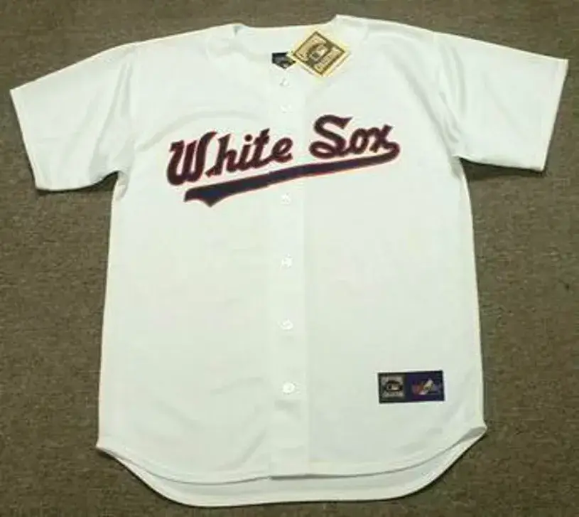 SAMMY SOSA Chicago White Sox 1990 Majestic Throwback Home Baseball Jersey