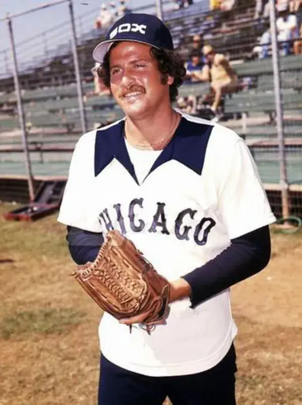 STEVE STONE Chicago White Sox 1978 Home Majestic Throwback Baseball Jersey 