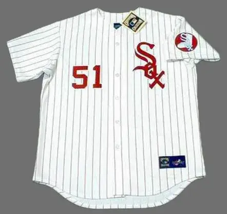 TERRY FORSTER Chicago White Sox 1970’s Majestic Throwback Baseball Jersey