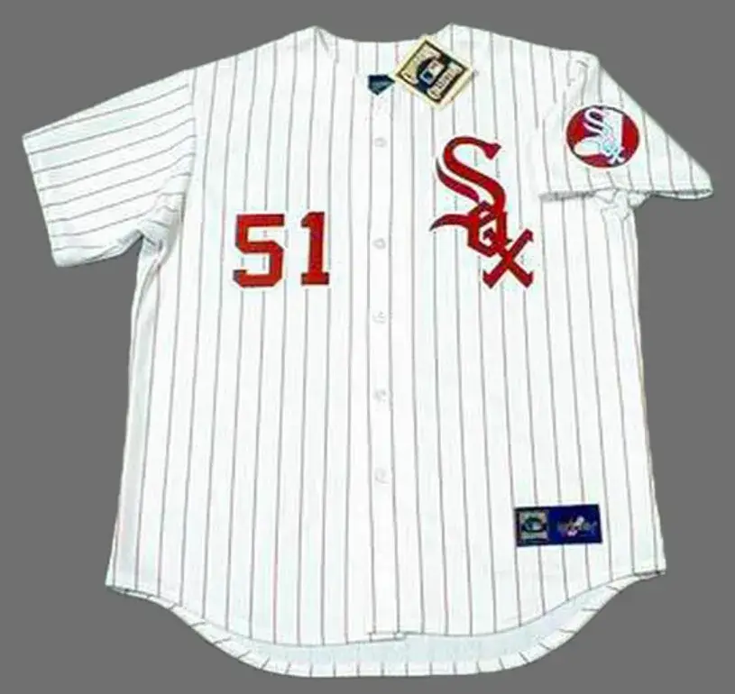 TERRY FORSTER Chicago White Sox 1970’s Majestic Throwback Baseball Jersey