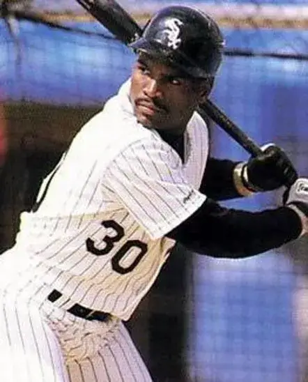 TIM RAINES Chicago White Sox 1994 Majestic Throwback Home Baseball Jersey 