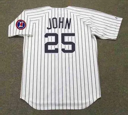 TOMMY JOHN Chicago White Sox 1968 Home Majestic Throwback Baseball Jersey