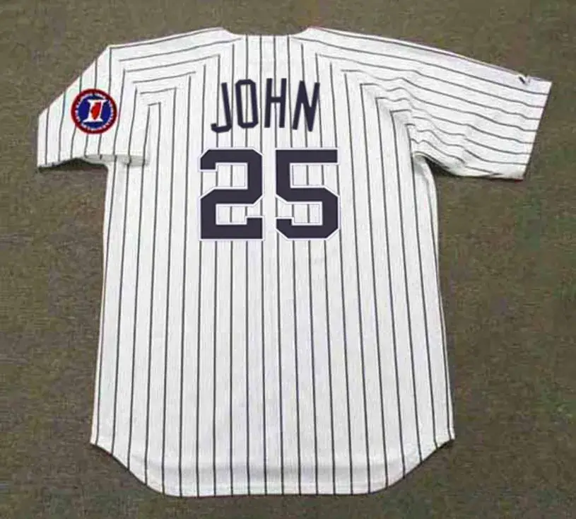 TOMMY JOHN Chicago White Sox 1968 Home Majestic Throwback Baseball Jersey