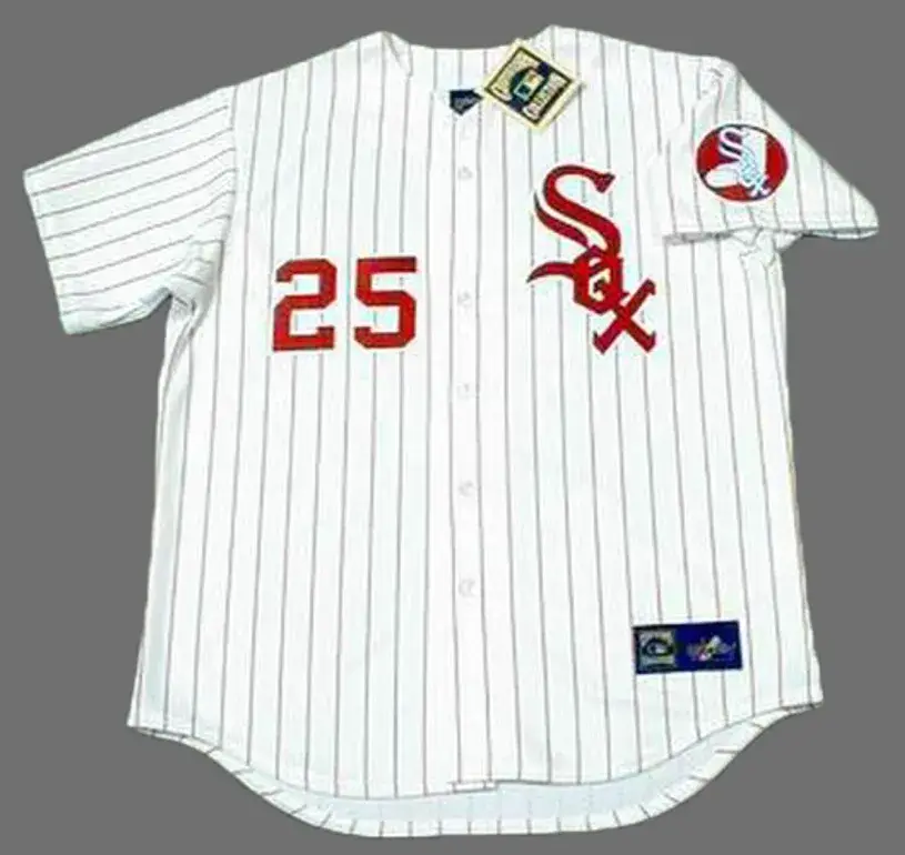 TONY MUSER Chicago White Sox 1970’s Majestic Throwback Baseball Jersey
