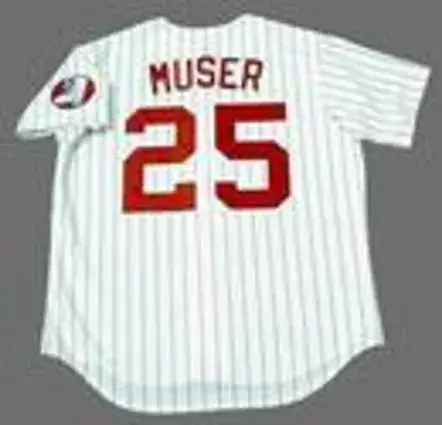 TONY MUSER Chicago White Sox 1970’s Majestic Throwback Baseball Jersey 