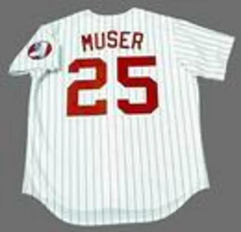 TONY MUSER Chicago White Sox 1970’s Majestic Throwback Baseball Jersey 
