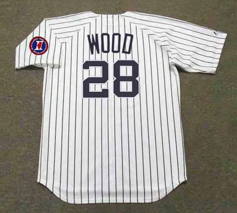 WILBUR WOOD Chicago White Sox 1968 Home Majestic Throwback Baseball Jersey