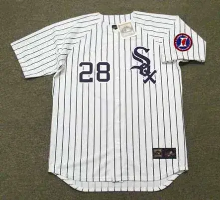 WILBUR WOOD Chicago White Sox 1968 Home Majestic Throwback Baseball Jersey 