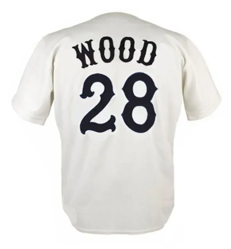 WILBUR WOOD Chicago White Sox 1978 Home Majestic Throwback Baseball Jersey 