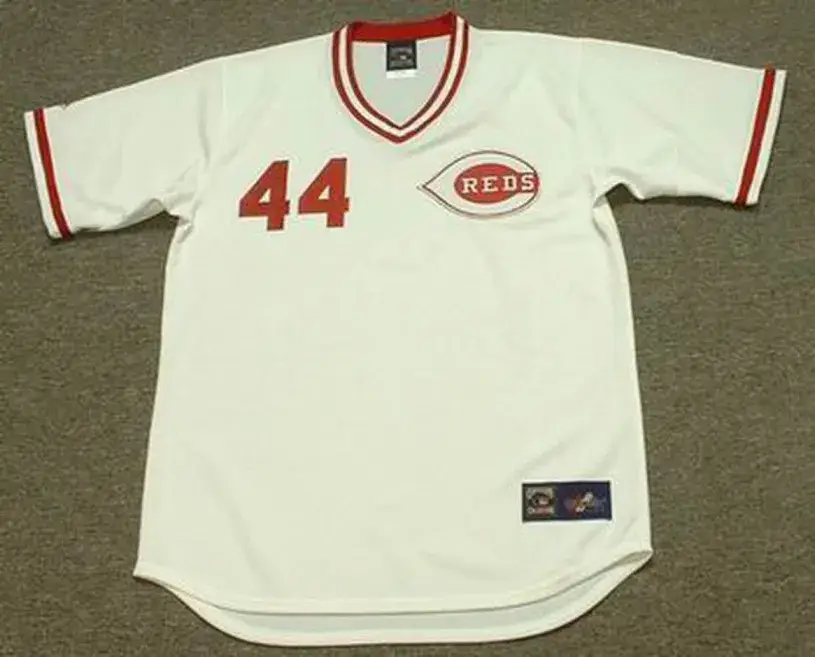 ELLY DE LA CRUZ Cincinnati Reds 1970’s Home Majestic Throwback Baseball Jersey