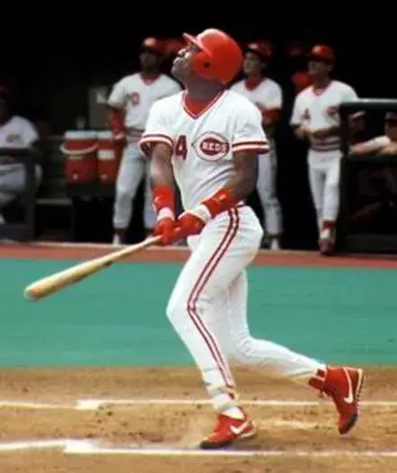 ERIC DAVIS Cincinnati Reds 1990 Majestic Cooperstown Home Baseball Jersey 