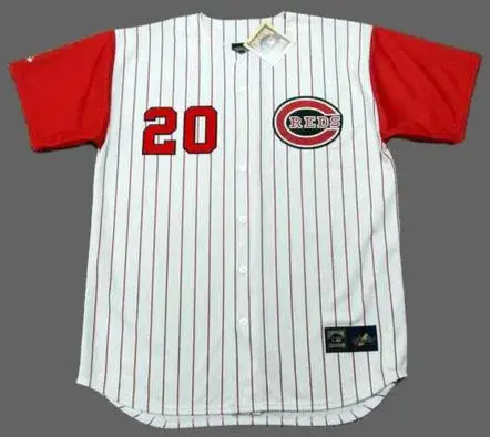 FRANK ROBINSON Cincinnati Reds 1960’s Majestic Throwback Home Baseball Jersey