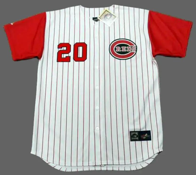 FRANK ROBINSON Cincinnati Reds 1960’s Majestic Throwback Home Baseball Jersey