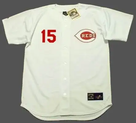 GEORGE FOSTER Cincinnati Reds 1971 Majestic Cooperstown Home Baseball Jersey