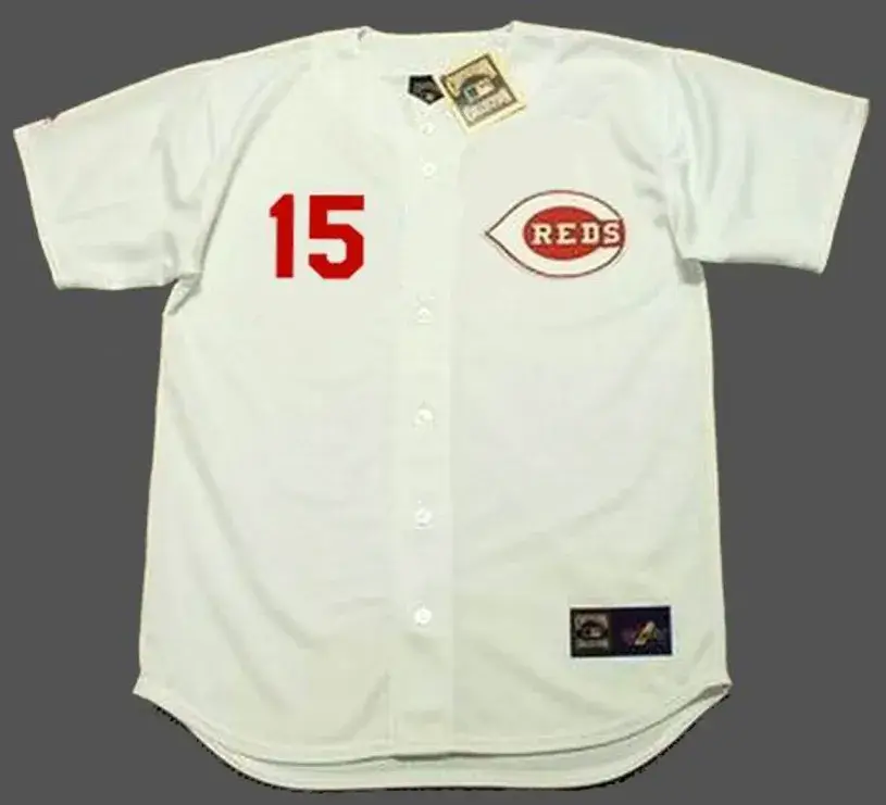 GEORGE FOSTER Cincinnati Reds 1971 Majestic Cooperstown Home Baseball Jersey