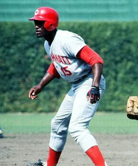 GEORGE FOSTER Cincinnati Reds 1971 Majestic Cooperstown Home Baseball Jersey 