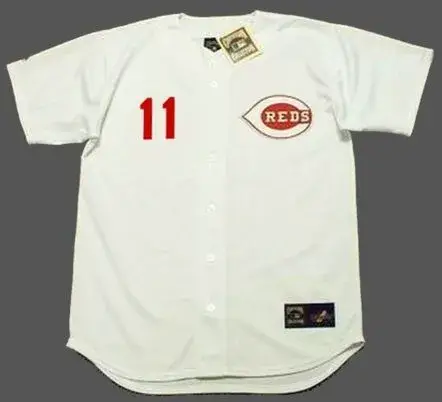 HAL McRAE Cincinnati Reds 1971 Majestic Cooperstown Home Baseball Jersey
