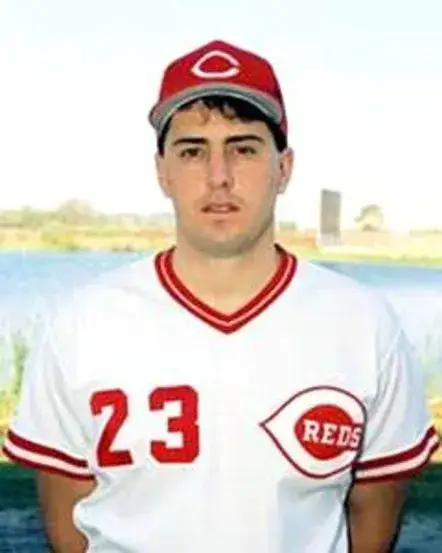 HAL MORRIS Cincinnati Reds 1990 Majestic Cooperstown Home Baseball Jersey 