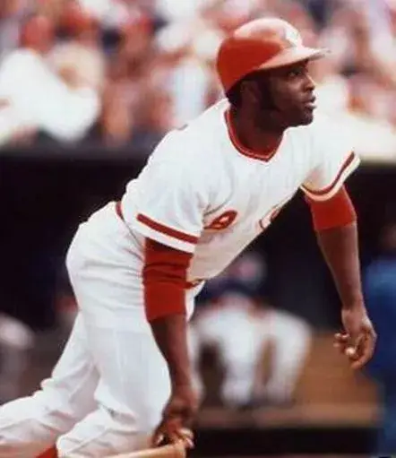 JOE MORGAN Cincinnati Reds 1975 Majestic Cooperstown Home Baseball Jersey 