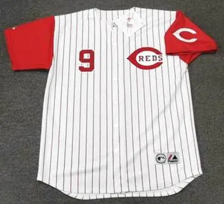 JOE OLIVER Cincinnati Reds 1993 Majestic Throwback Home Baseball Jersey