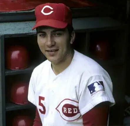 JOHNNY BENCH Cincinnati Reds 1969 Majestic Cooperstown Home Baseball Jersey 