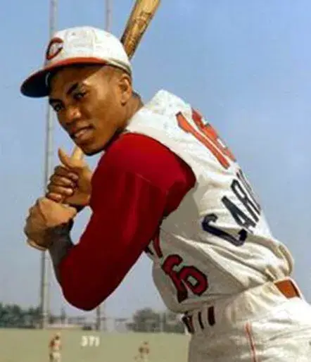 LEO CARDENAS Cincinnati Reds 1960’s Majestic Throwback Home Baseball Jersey 