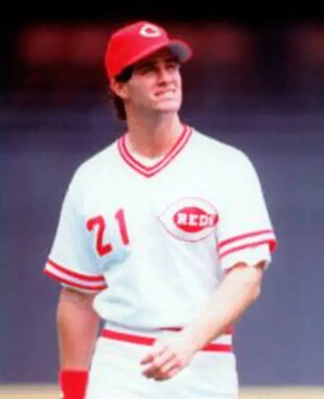 PAUL O’NEILL Cincinnati Reds 1990 Majestic Cooperstown Home Baseball Jersey 