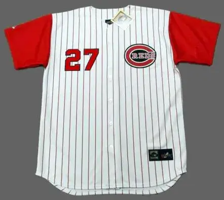 PETE ROSE Cincinnati Reds 1963 Home Majestic Throwback Baseball Jersey
