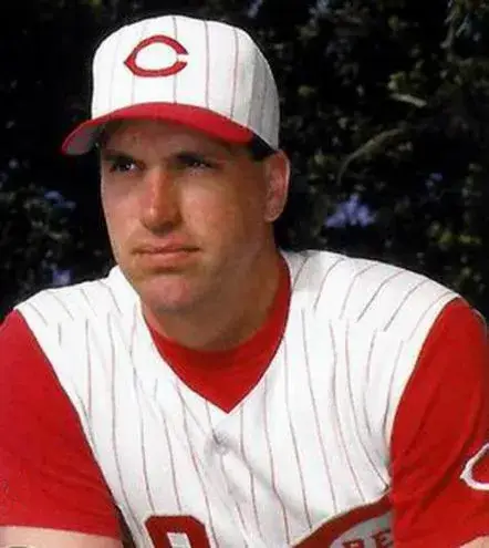 ROB DIBBLE Cincinnati Reds 1993 Majestic Throwback Home Baseball Jersey 