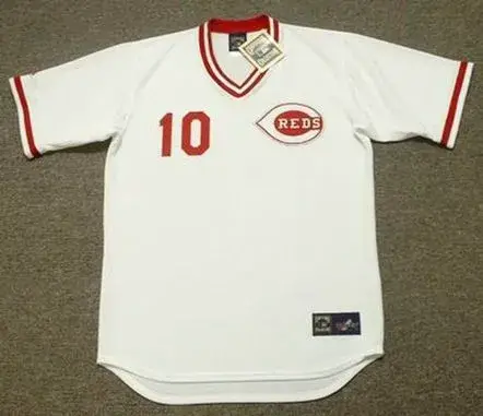 SPARKY ANDERSON Cincinnati Reds 1975 Majestic Cooperstown Home Baseball Jersey