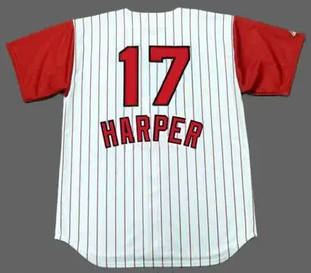 TOMMY HARPER Cincinnati Reds 1960’s Majestic Throwback Home Baseball Jersey 