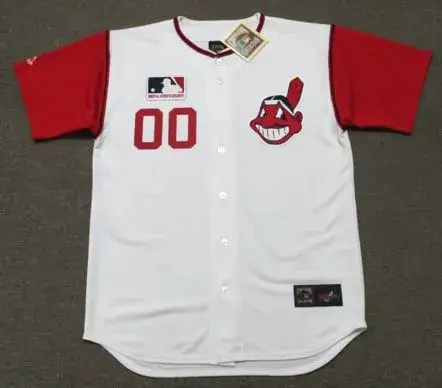 CLEVELAND INDIANS 1969 Majestic Throwback Jersey Customized “Any Name & Number(s)”