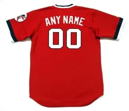 CLEVELAND INDIANS 1970’s Majestic Throwback Jersey Customized “Any Name & Number(s)” 