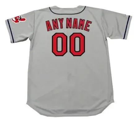 CLEVELAND INDIANS 1990’s Majestic Throwback Away Jersey Customized “Any Name & Number(s)” 