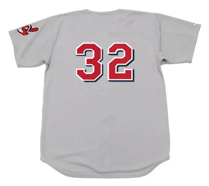 DEAN CHANCE Cleveland Indians 1970 Away Majestic Baseball Throwback Jersey 