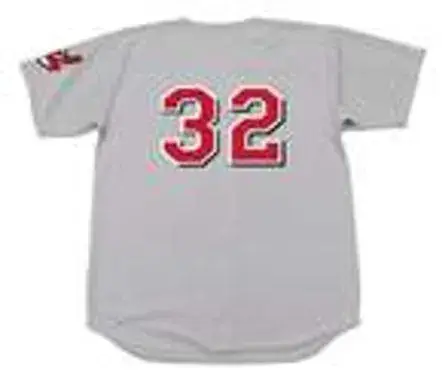 DEAN CHANCE Cleveland Indians 1970 Away Majestic Baseball Throwback Jersey 