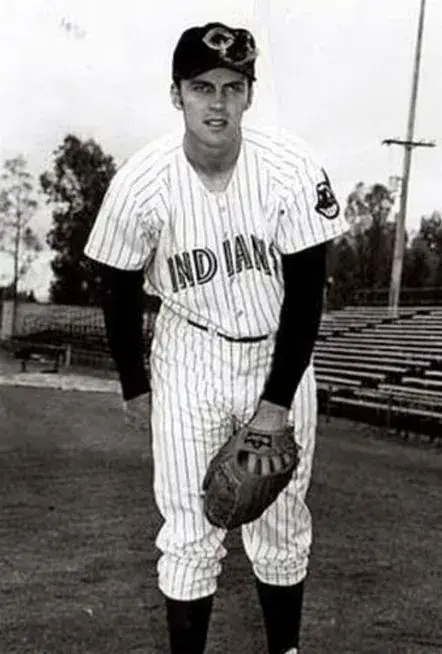 DEAN CHANCE Cleveland Indians 1970 Majestic Cooperstown Home Baseball Jersey 