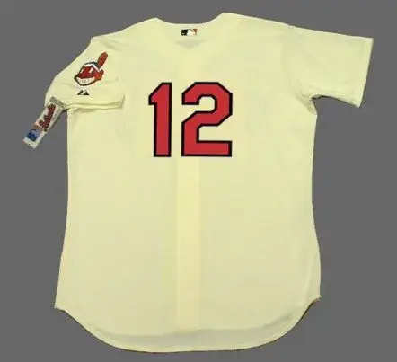 FRANCISCO LINDOR Cleveland Indians 2016 Majestic Authentic Alternate Home Baseball Jersey 