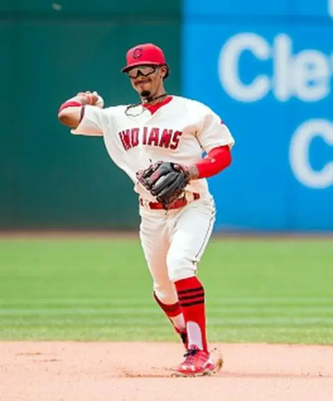 FRANCISCO LINDOR Cleveland Indians 2016 Majestic Authentic Alternate Home Baseball Jersey 