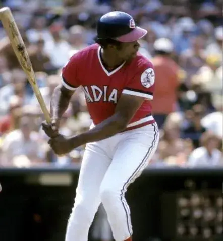 FRANK ROBINSON Cleveland Indians 1975 Alternate Majestic Throwback Baseball Jersey 
