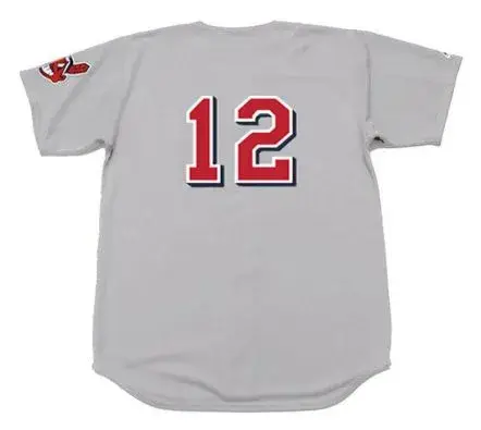 GRAIG NETTLES Cleveland Indians 1970 Away Majestic Baseball Throwback Jersey 