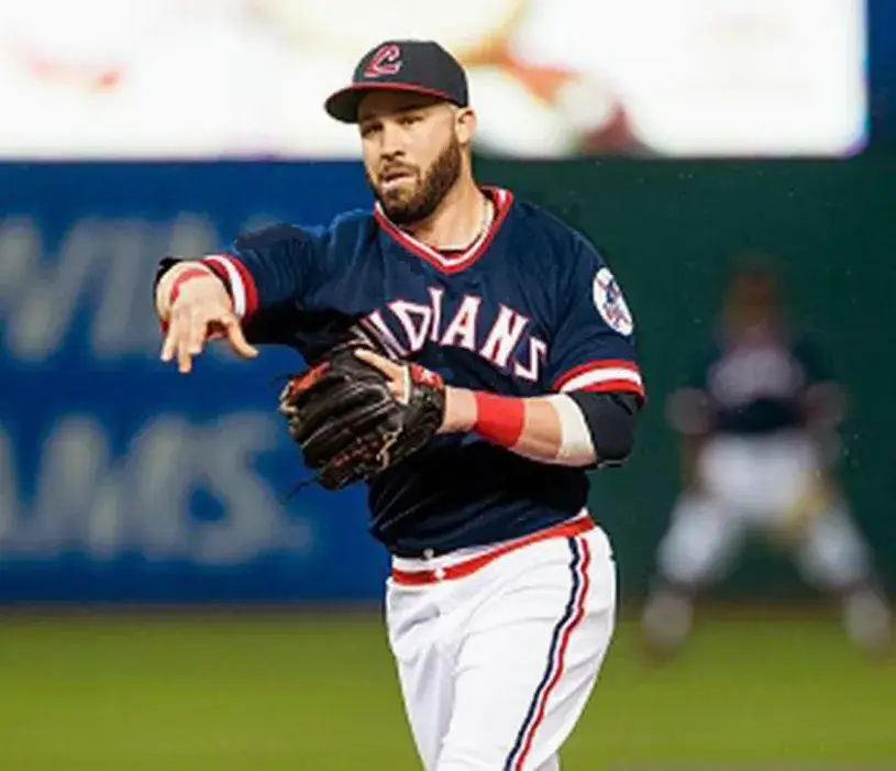 JASON KIPNIS Cleveland Indians 1970’s Majestic Cooperstown Throwback Jersey 