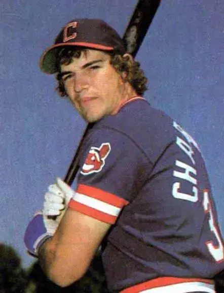 JOE CHARBONEAU Cleveland Indians 1980 Away Majestic Baseball Throwback Jersey 