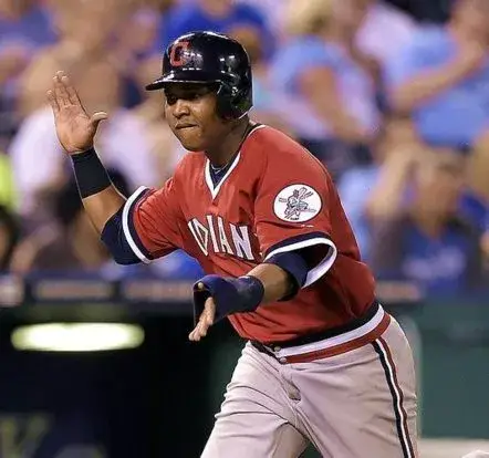 JOSE RAMIREZ Cleveland Indians 1970’s Majestic Red Cooperstown Throwback Jersey 