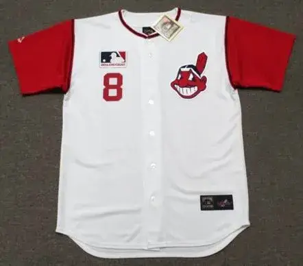 RAY FOSSE Cleveland Indians 1969 Majestic Cooperstown Home Baseball Jersey