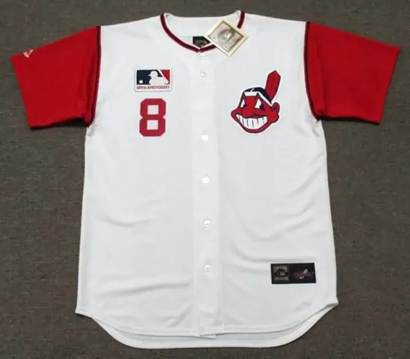 RAY FOSSE Cleveland Indians 1969 Majestic Cooperstown Home Baseball Jersey