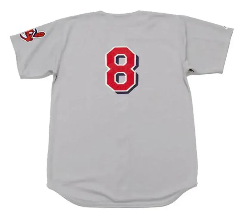 RAY FOSSE Cleveland Indians 1970 Away Majestic Baseball Throwback Jersey 